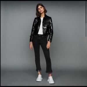 Make Wide leg jeans with fringe